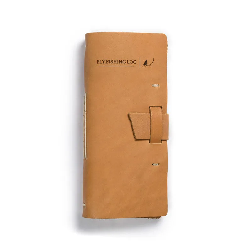 Leather Fly Fishing Log - Available in Multiple Colors