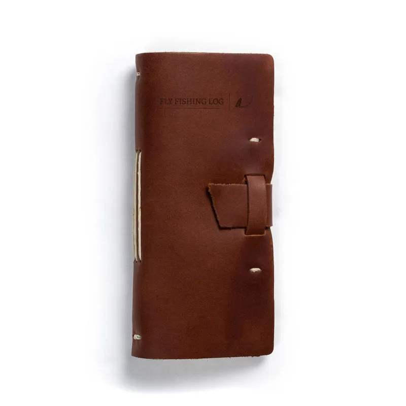 Leather Fly Fishing Log - Available in Multiple Colors