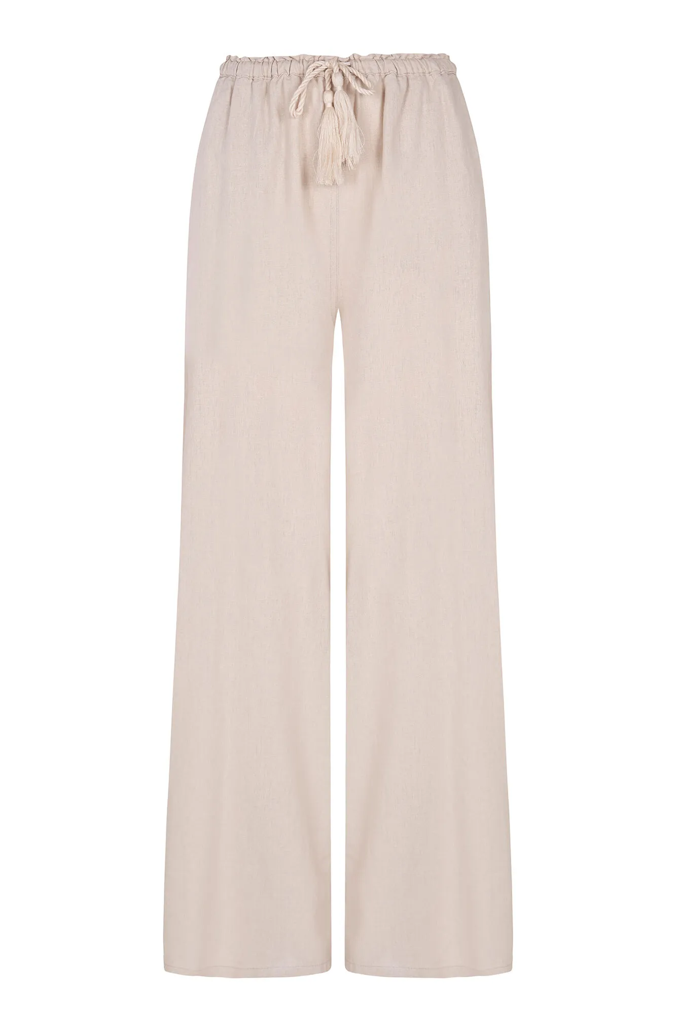 Linen pyjama trousers