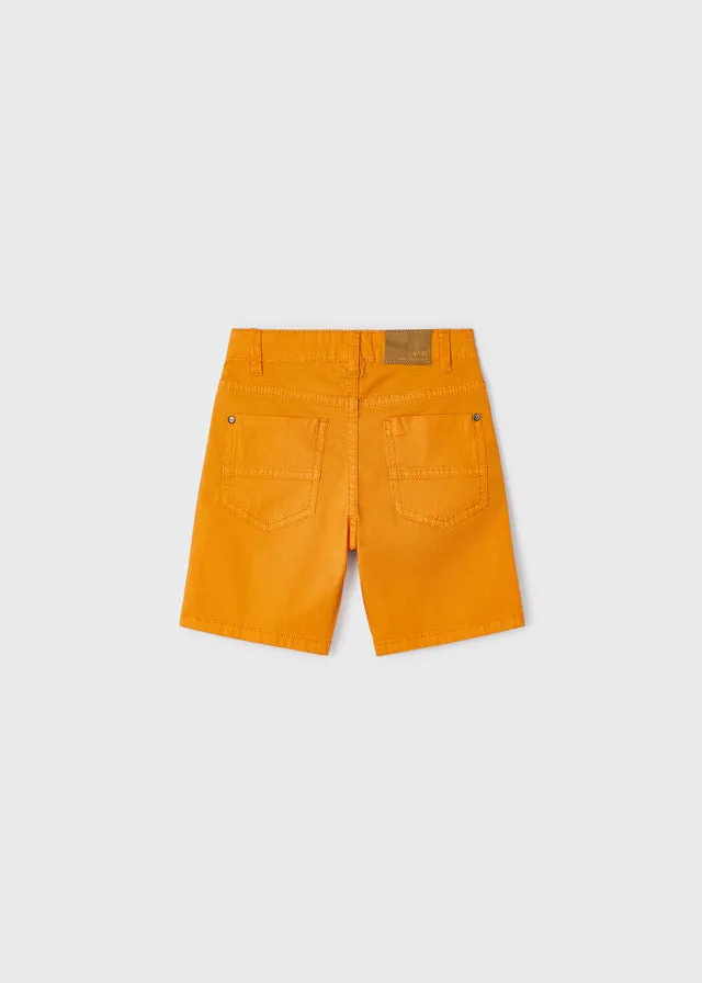 Mayoral Basic 5 pockets twill shorts for boy - Mango