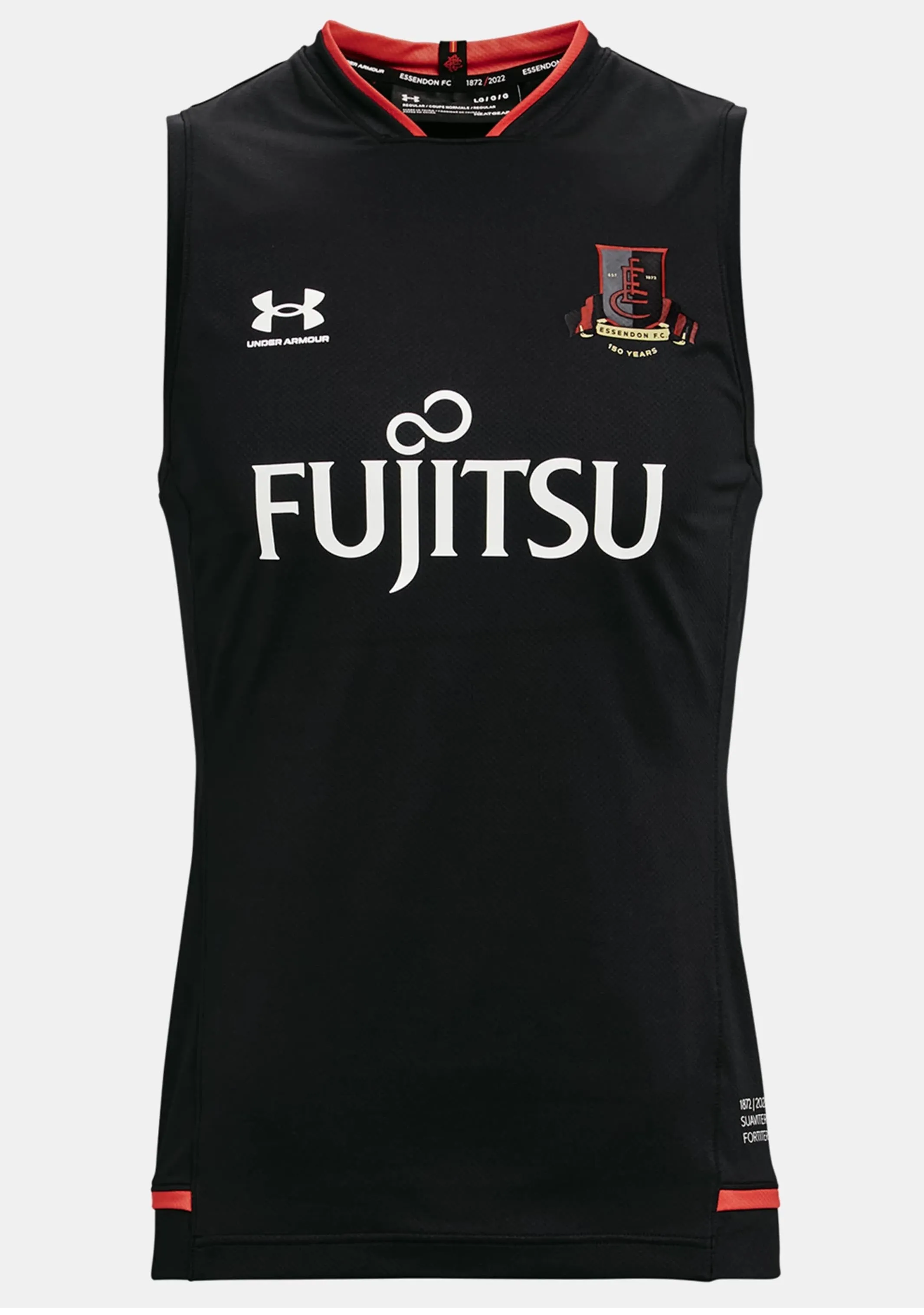 Men's Essendon Training Singlet by Under Armour, product number 1374255 001.