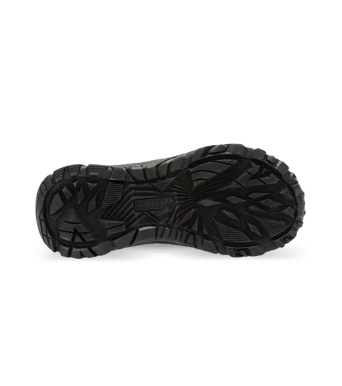 merrell moab fst low waterproof (gs) kids black black