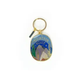 Mountain House Keychain