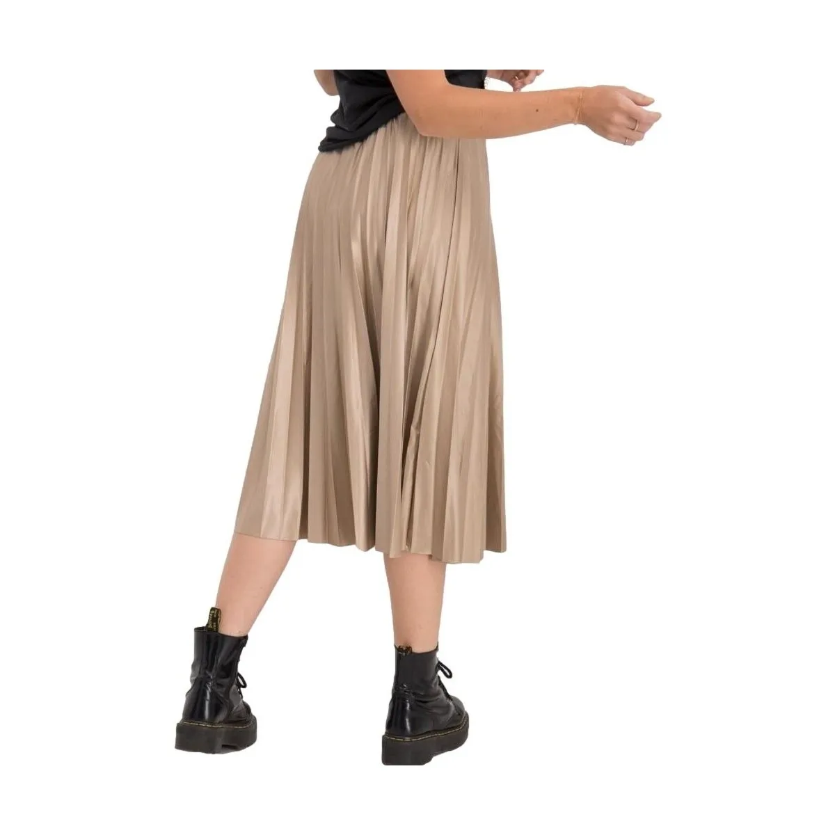 Nitban Midi Skirt - Sand Shell