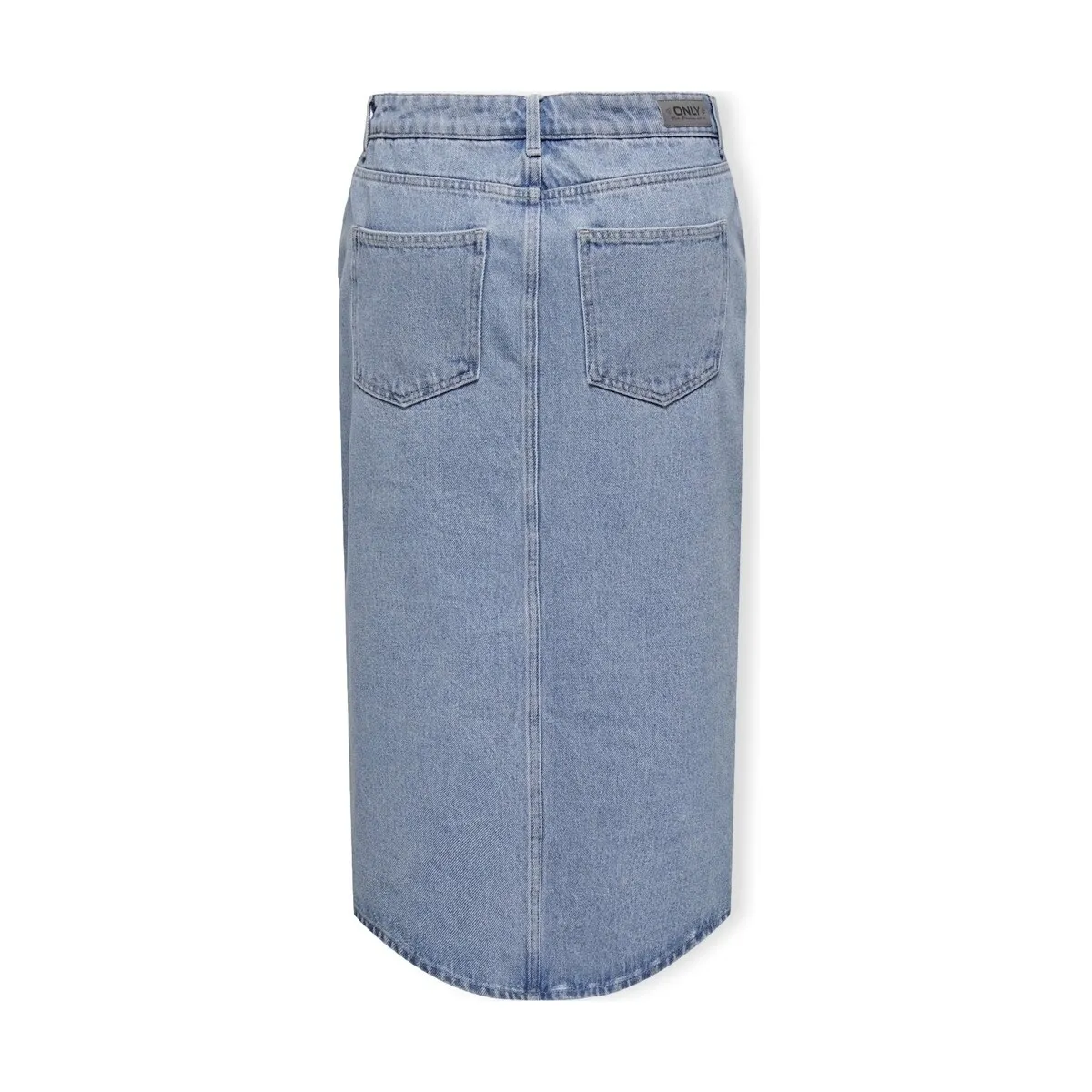 Noos Bianca Midi Skirt - Light Blue Denim