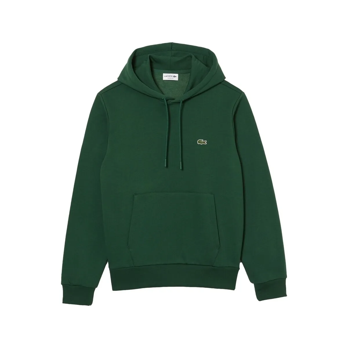 Organic Brushed Cotton Hoodie - Vert