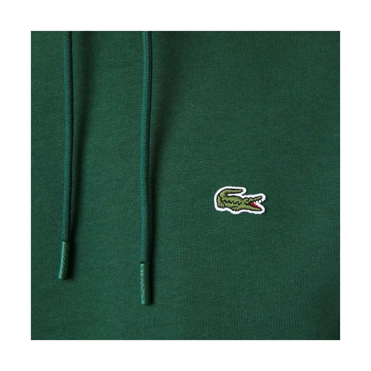 Organic Brushed Cotton Hoodie - Vert