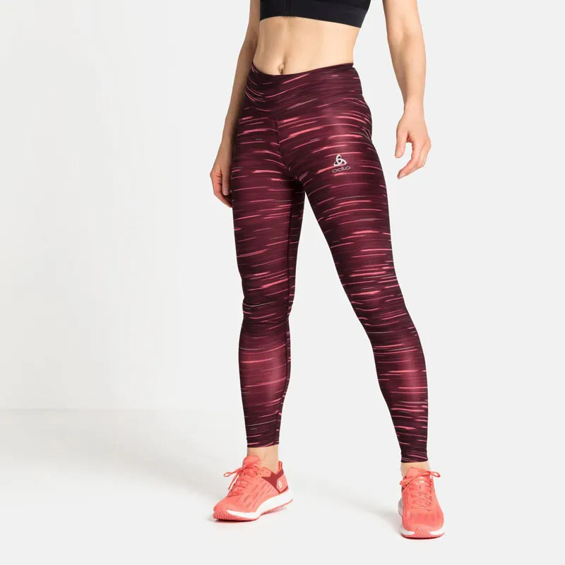 Pantalón odlo Zeroweight Print Reflective Tights W