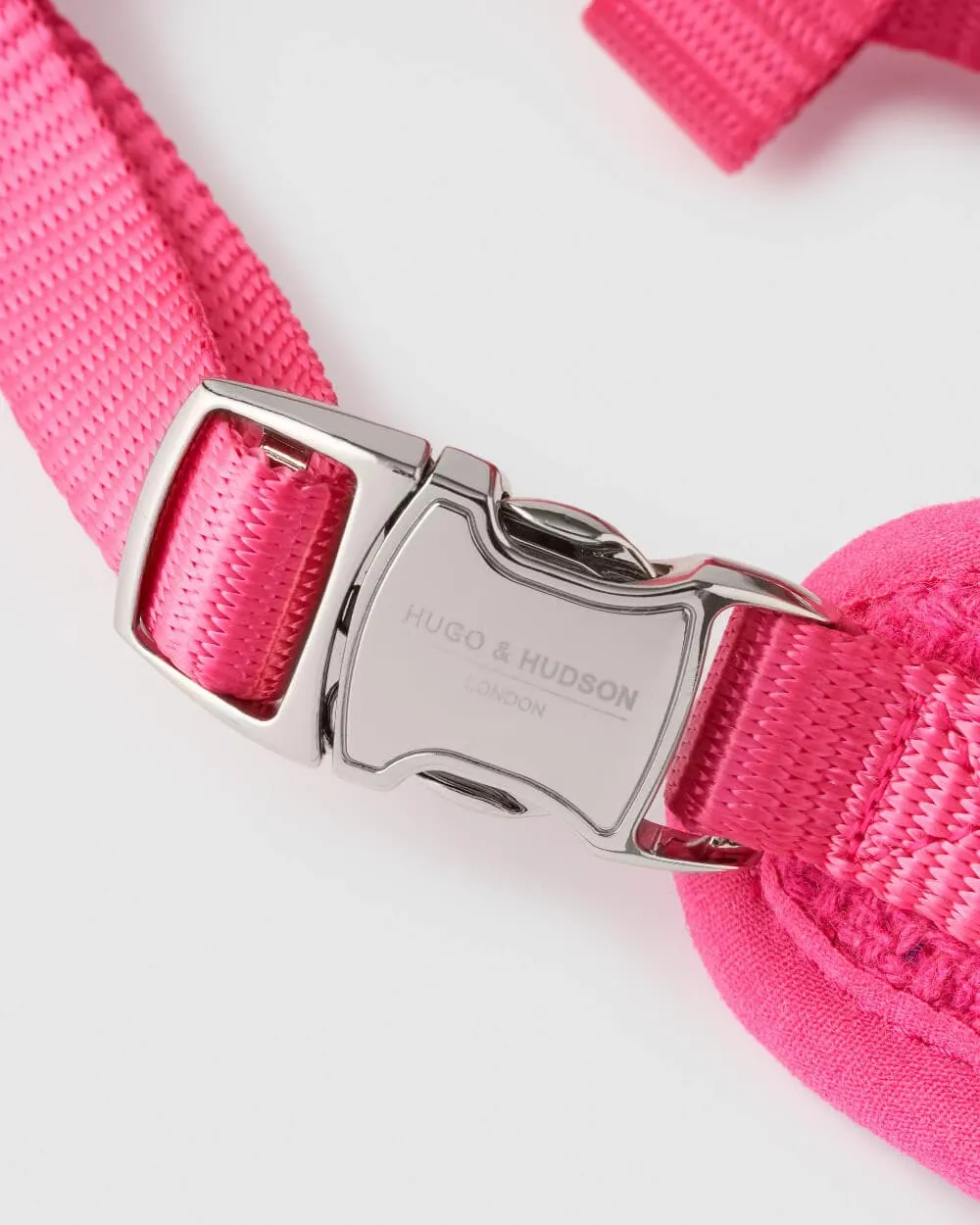 Pink Luxury Tweed Dog Harness