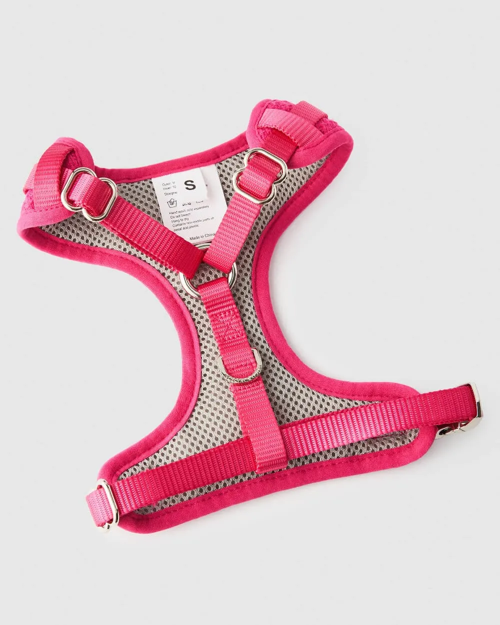 Pink Luxury Tweed Dog Harness