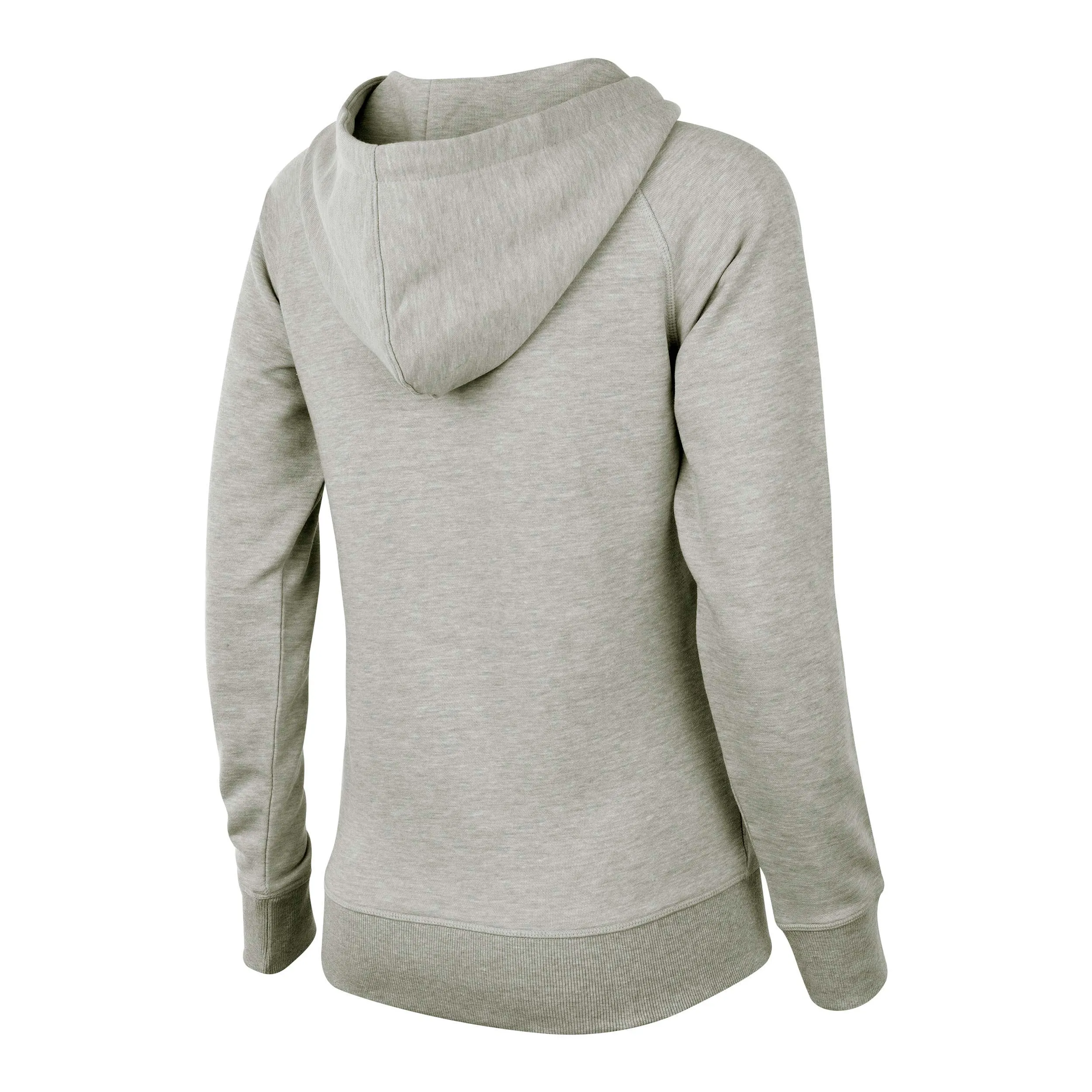 Polerón Mujer New Balance Hoodie Logo Gris