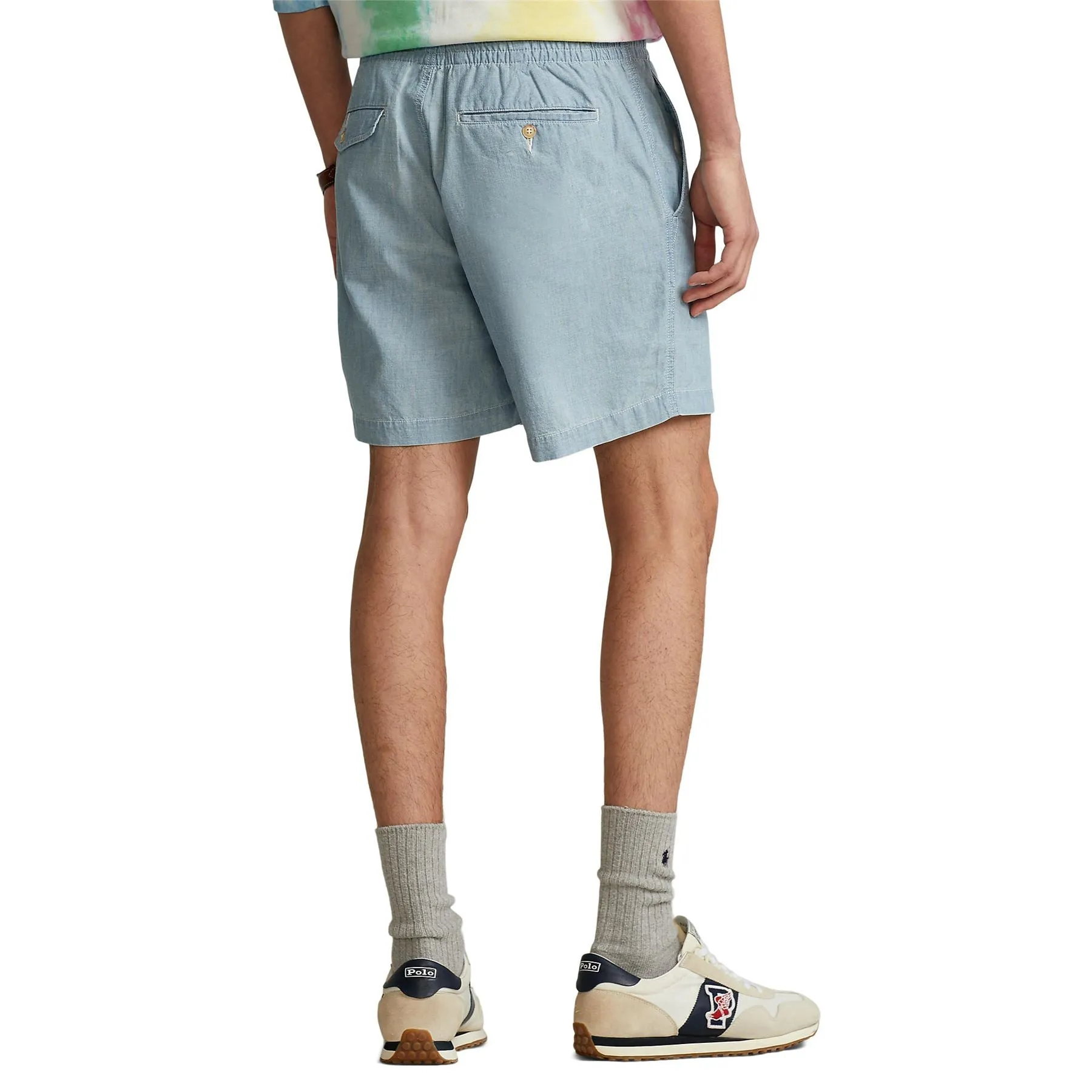 Polo Golf Classic Fit Cotton Knit Prepster Shorts Cambray Blue - SU24