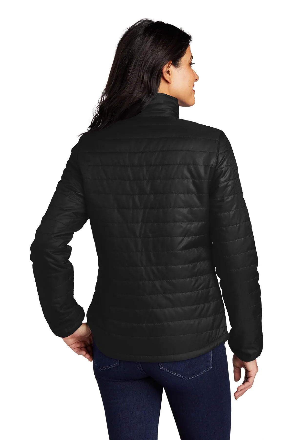 Port Authority Clothing L850 Port Authority   Ladies Packable Puffy Jacket SKU: L850