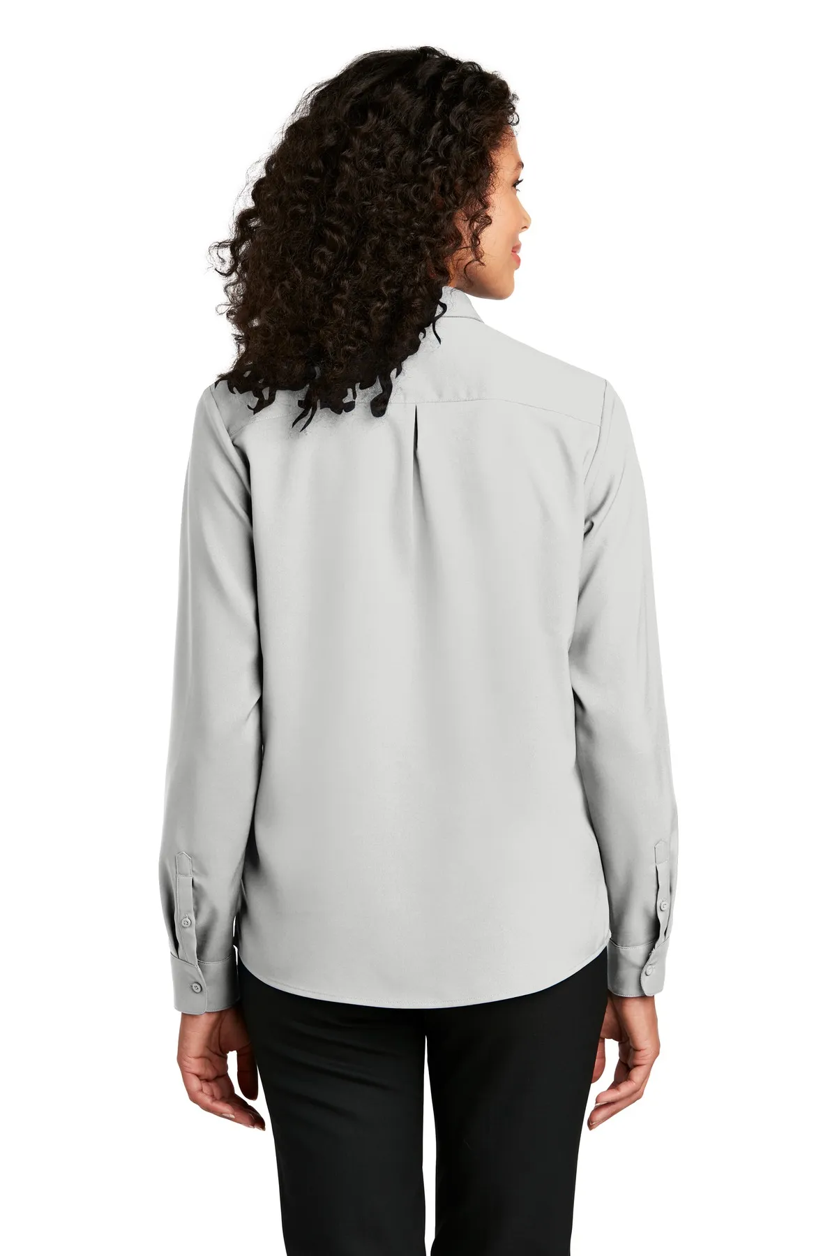 Port Authority Clothing LW401 Port Authority    Ladies Long Sleeve Performance Staff Shirt SKU: LW401