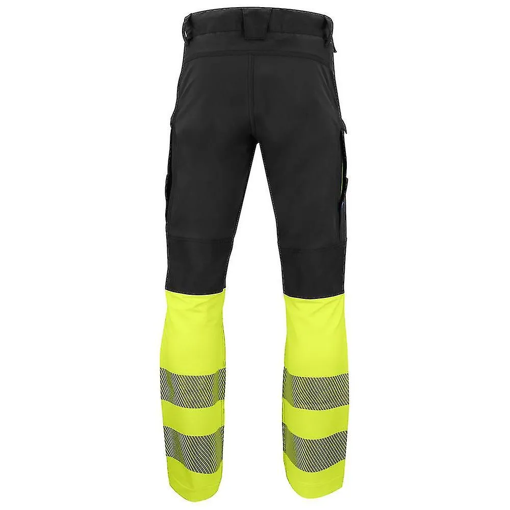 Projob Unisex Adult Stretch Stripe High-Vis Work Trousers