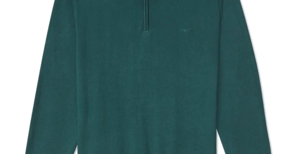 R.M. Williams Ernest Cotton Cashmere 1/4 Zip -  at CCW Clothing