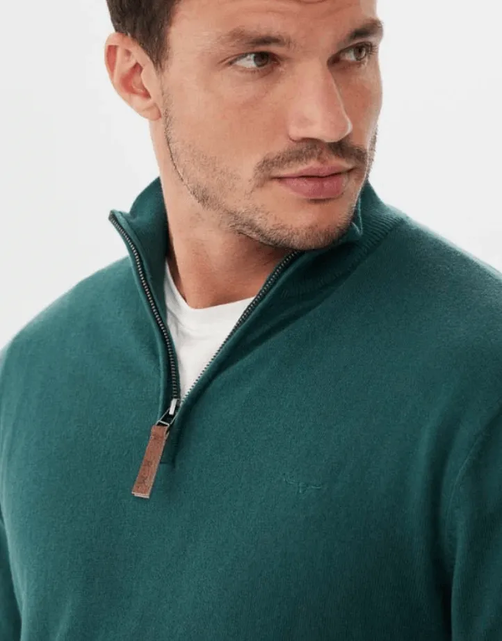 R.M. Williams Ernest Cotton Cashmere 1/4 Zip -  at CCW Clothing