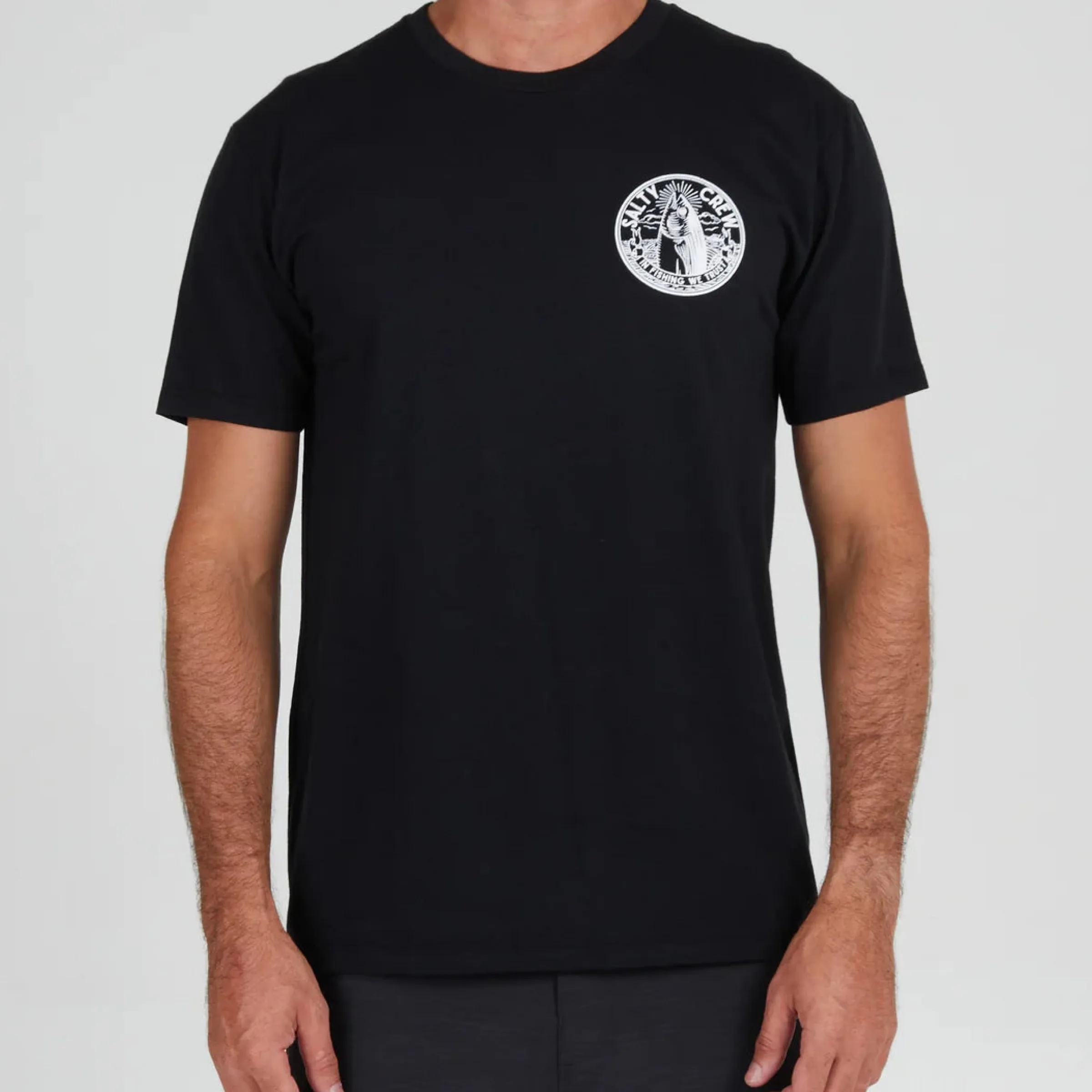 SC In Fishing We Trust S/S Tee Black