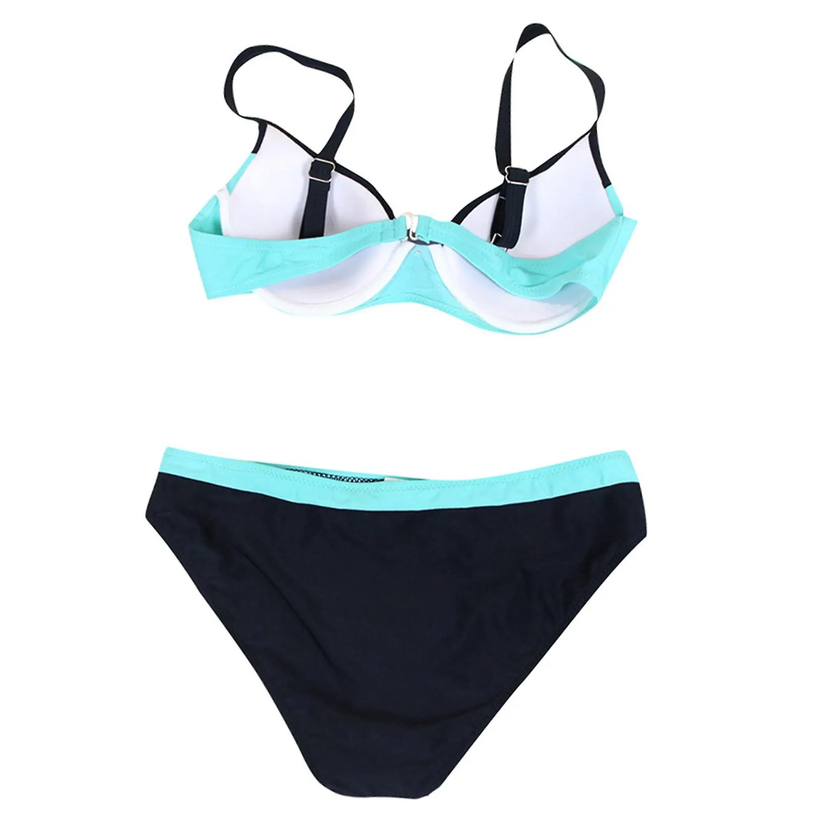 Sexy Women Bikini Push-Up Bra Printing Two-Piece Swimwear Swimsuit Beachwear Set