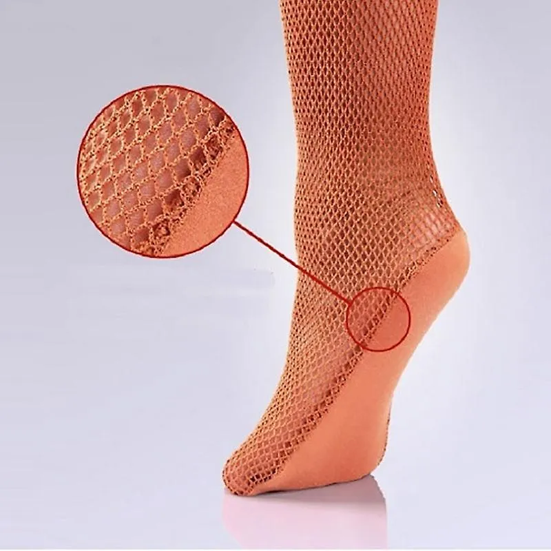 Sexy Women Professional Fishnet Tights Hard Network Dance Stockings Tights Ballroom Latin Dance Dress For Women