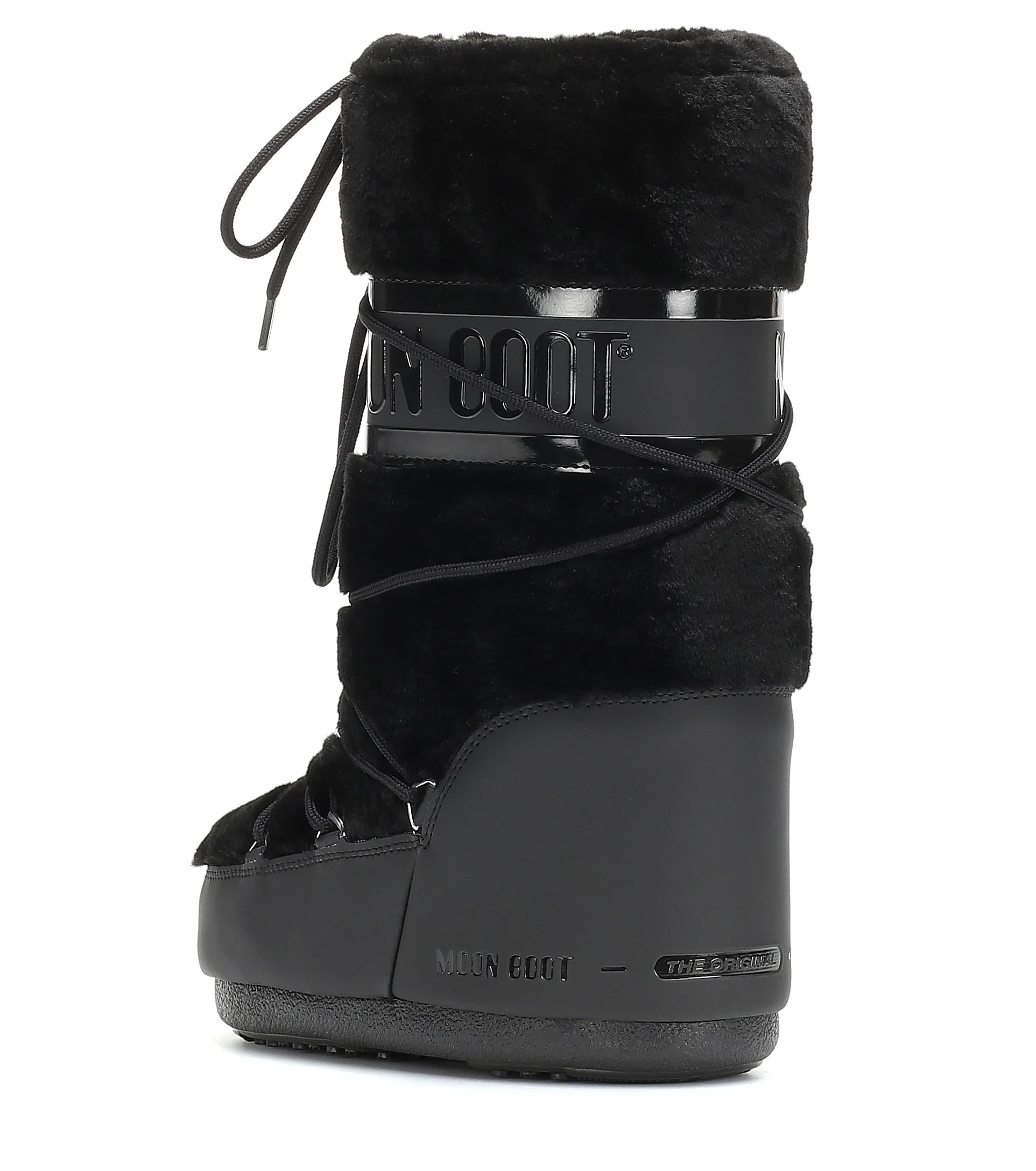 shoes Tecnica Moon Boot Classic Faux Fur - Black - women´s