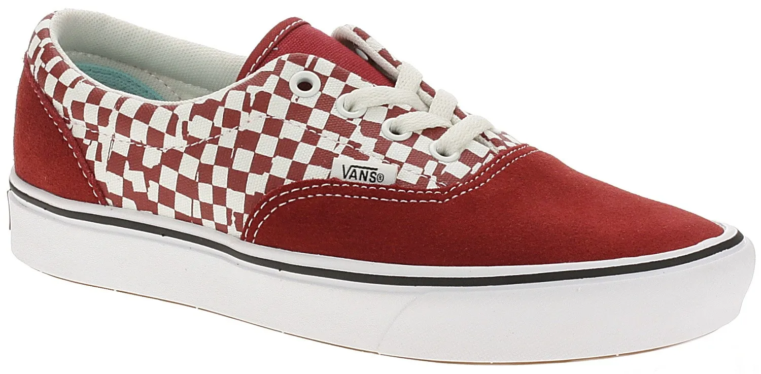 shoes Vans ComfyCush Era - Tear Check/Racing Red/True White