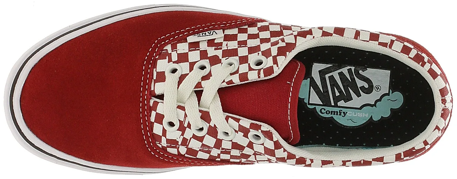 shoes Vans ComfyCush Era - Tear Check/Racing Red/True White