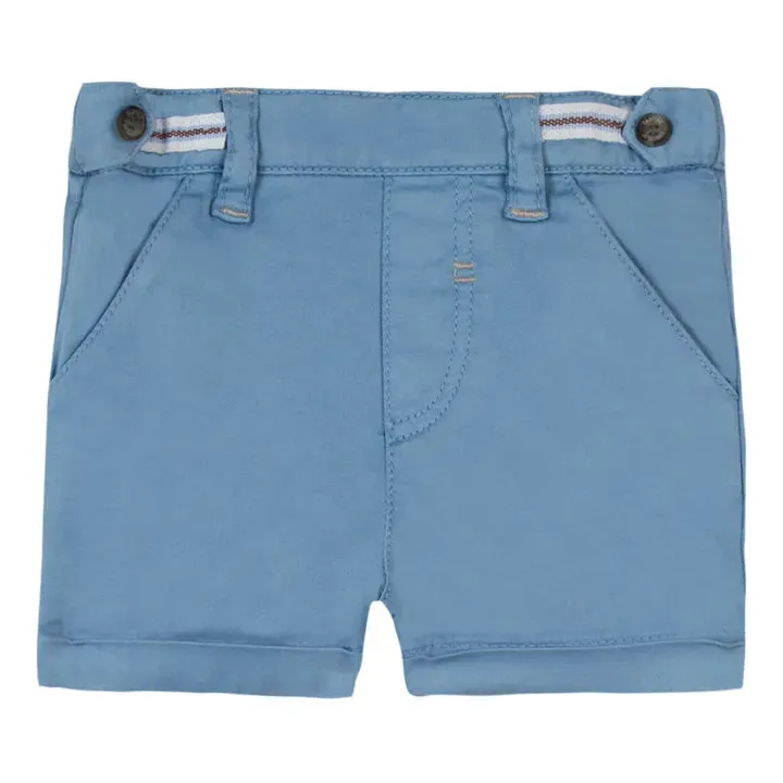 SHORT10BIS-BLEU LAVE