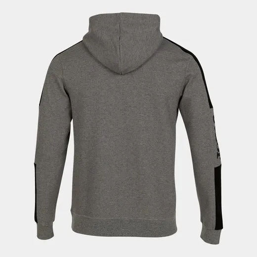 Street Hoodie Melange Gray Black