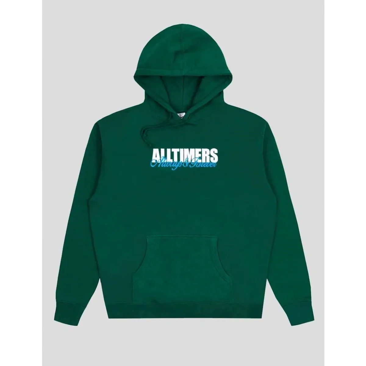 SUDADERA  ALWAYS EMBROIDERED HOODIE DARK GREEN