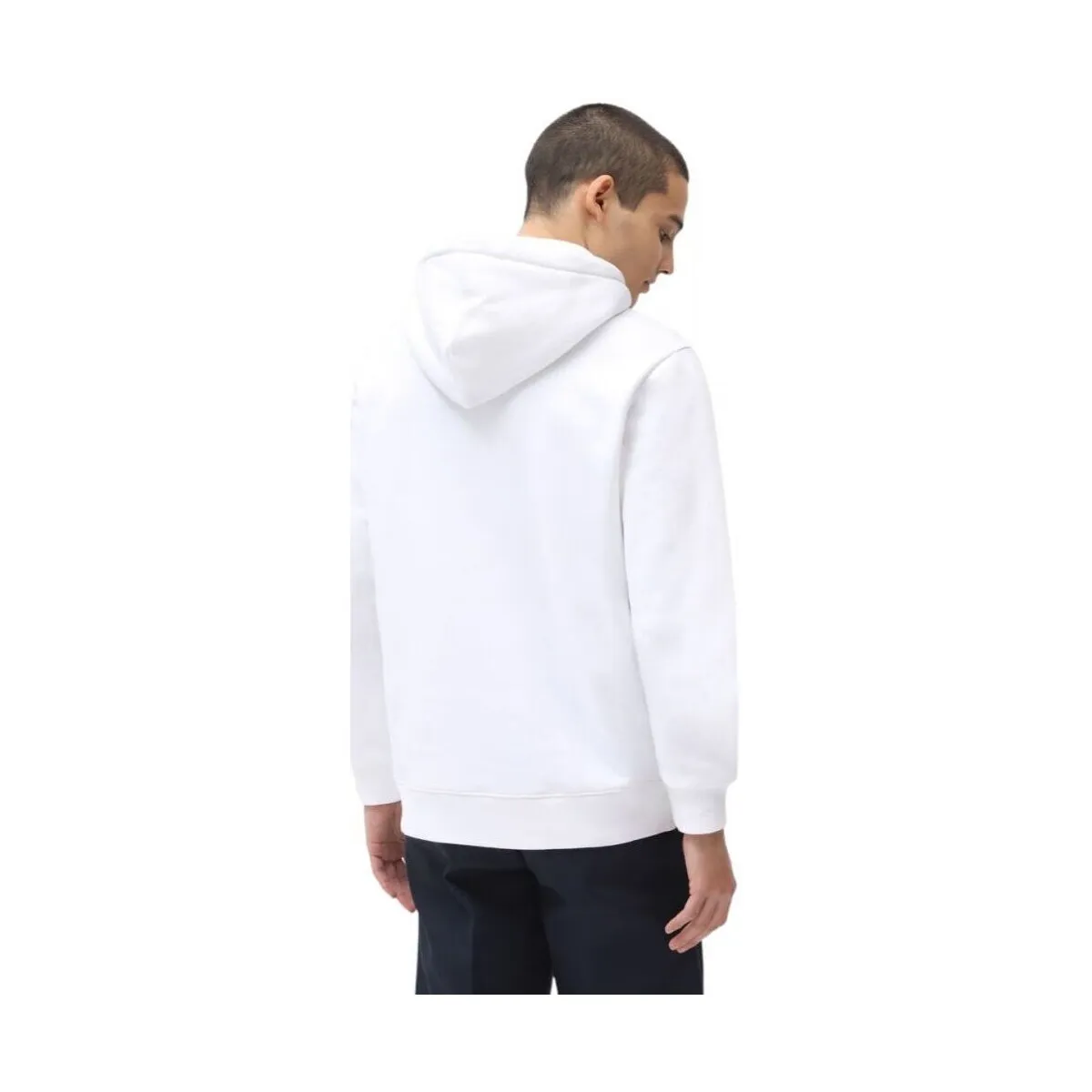 Sudadera Icon Logo Hoodie Hombre White