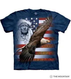 The Mountain Unisex Tee, Spirit of America