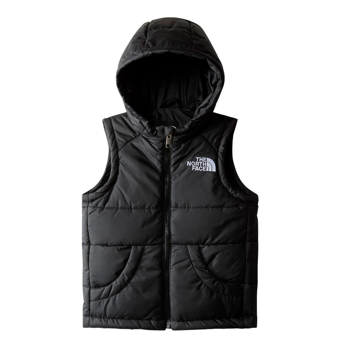 the north face Kid Hooded Vest Tnf Black