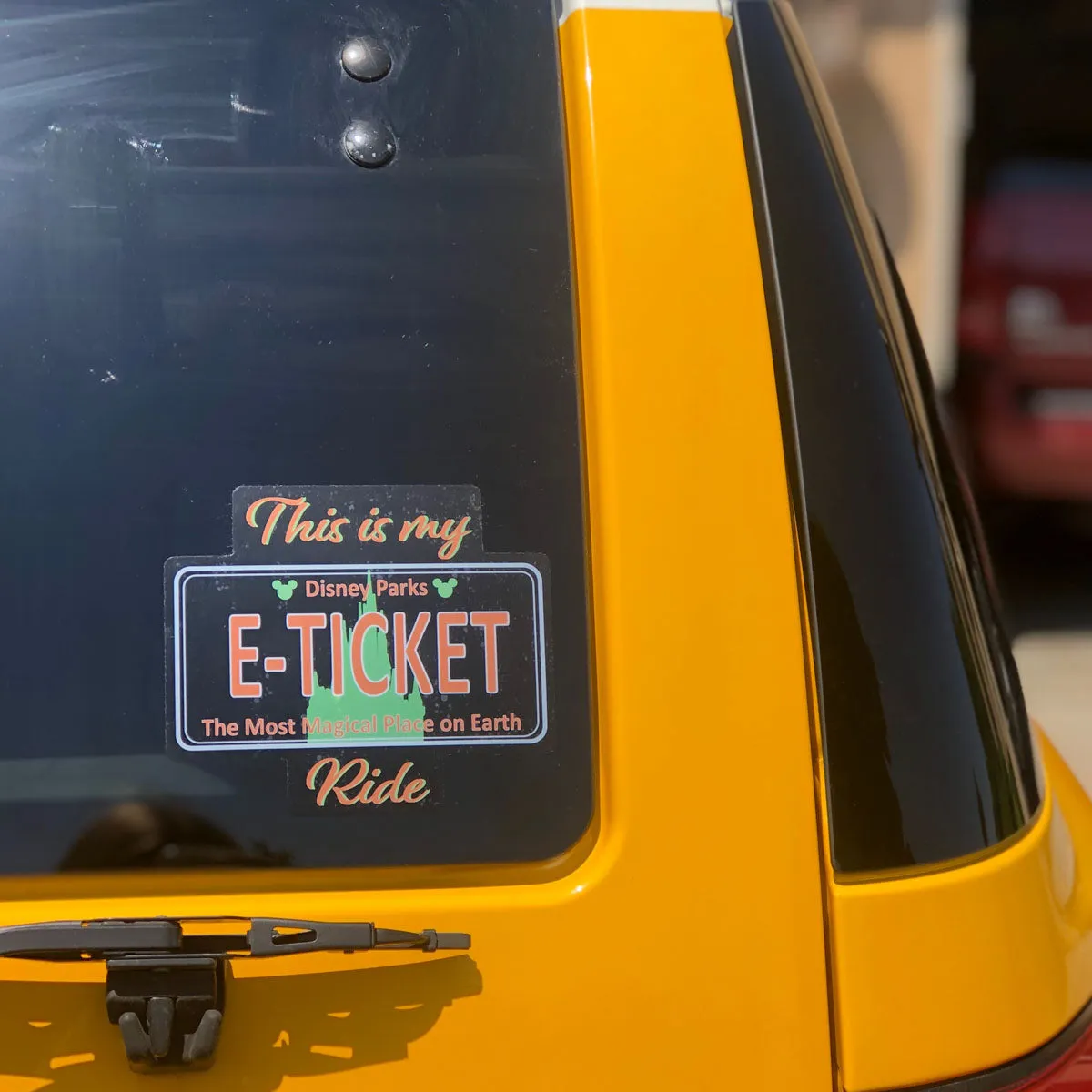 This is my E Ticket Ride Decal - CLEARANCE