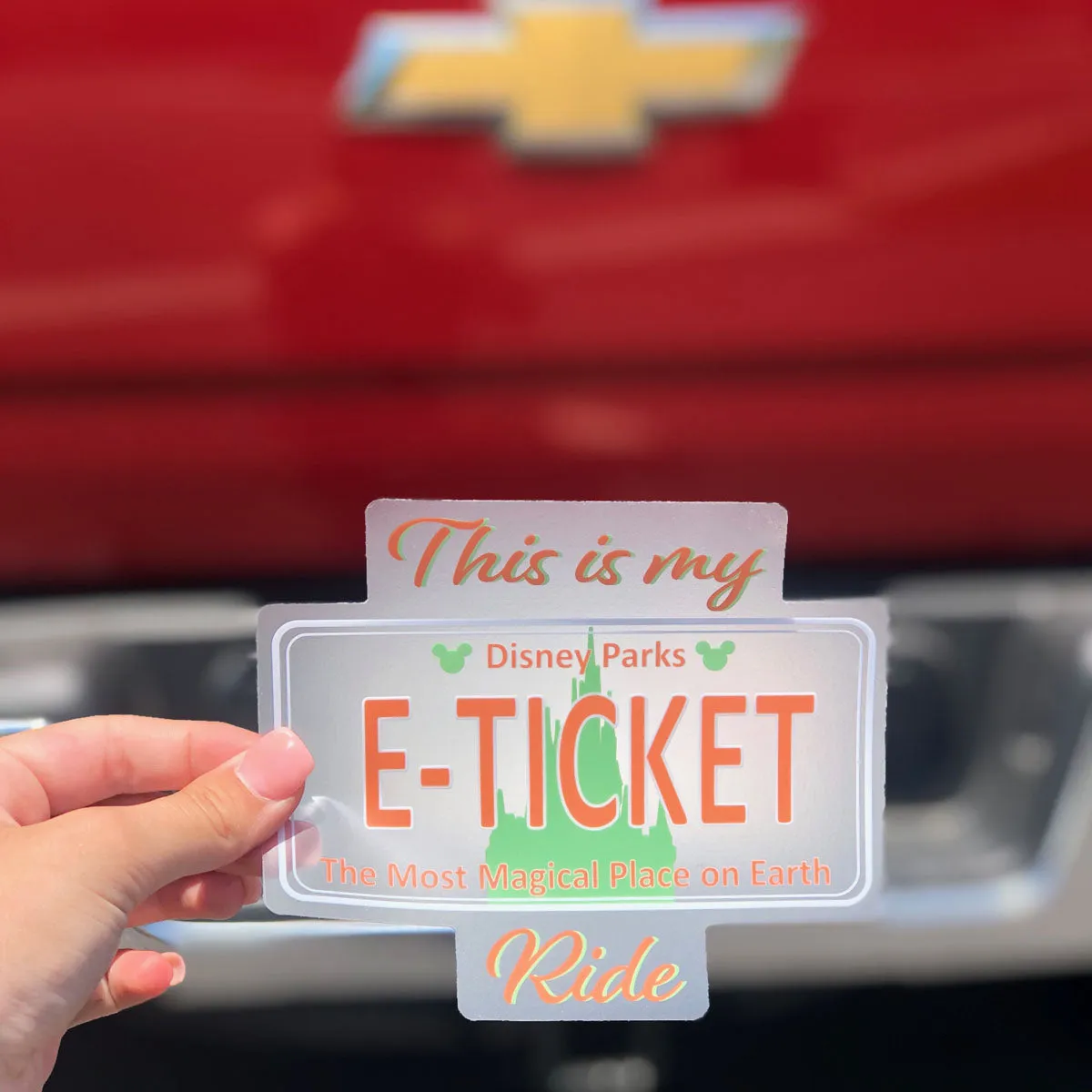 This is my E Ticket Ride Decal - CLEARANCE