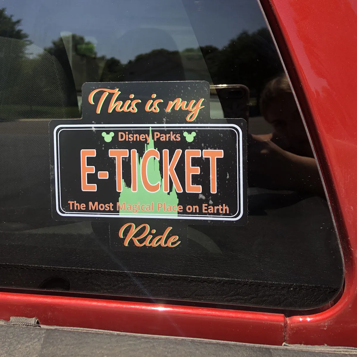 This is my E Ticket Ride Decal - CLEARANCE