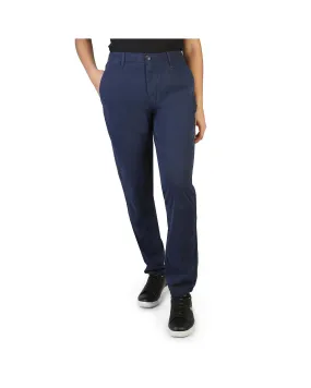 Tommy Hilfiger Classic Cotton Trousers with Logo Detail