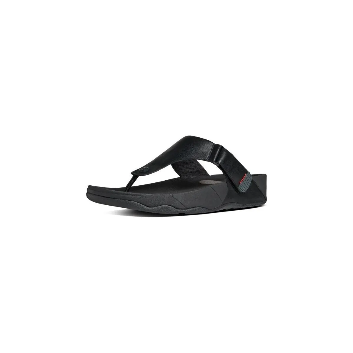 TRAKK II TOE THONGS - ALL BLACK CO