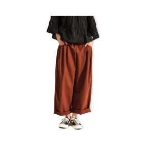 Trousers 900045 - Rust