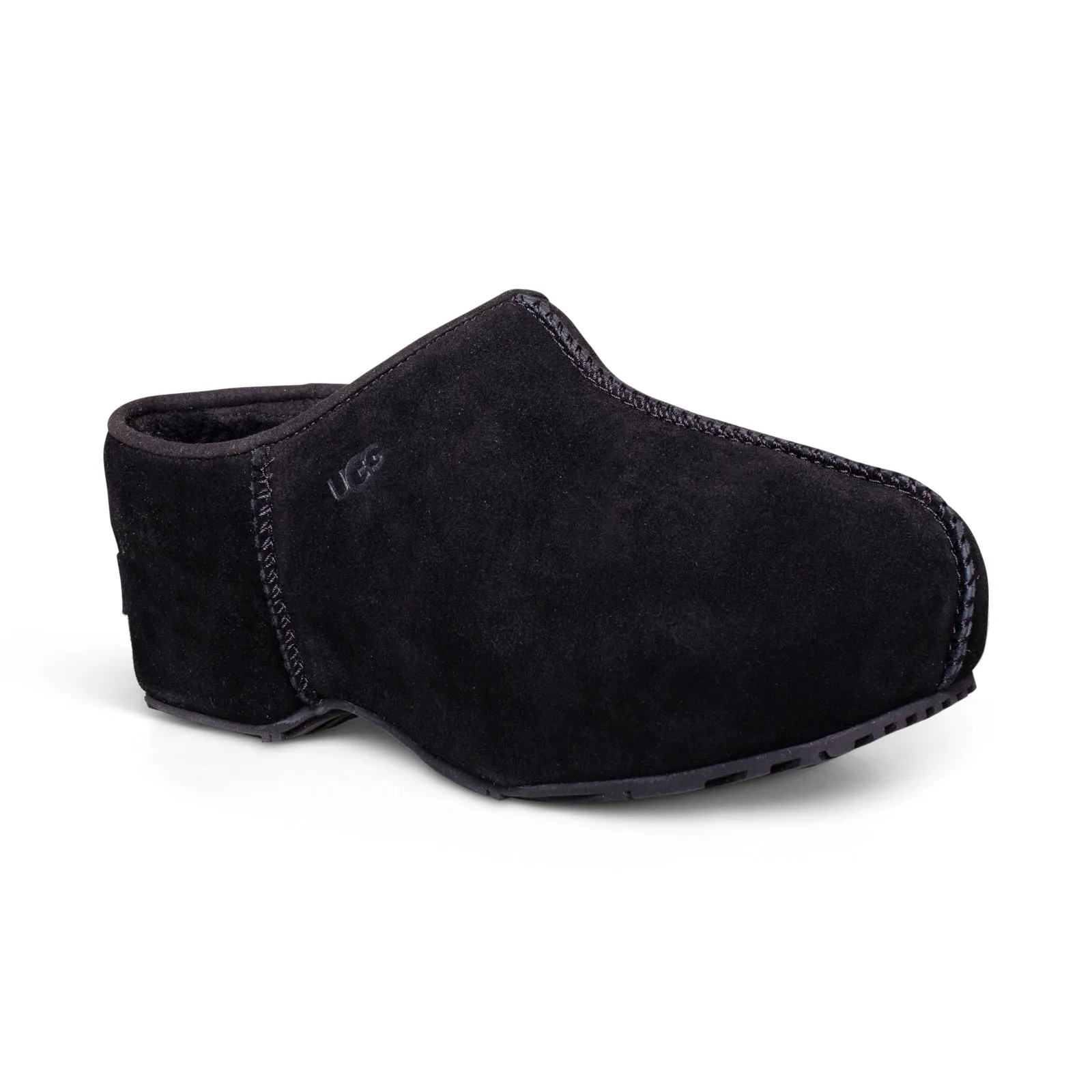 UGG Cottage Clog Black Slippers - Women's