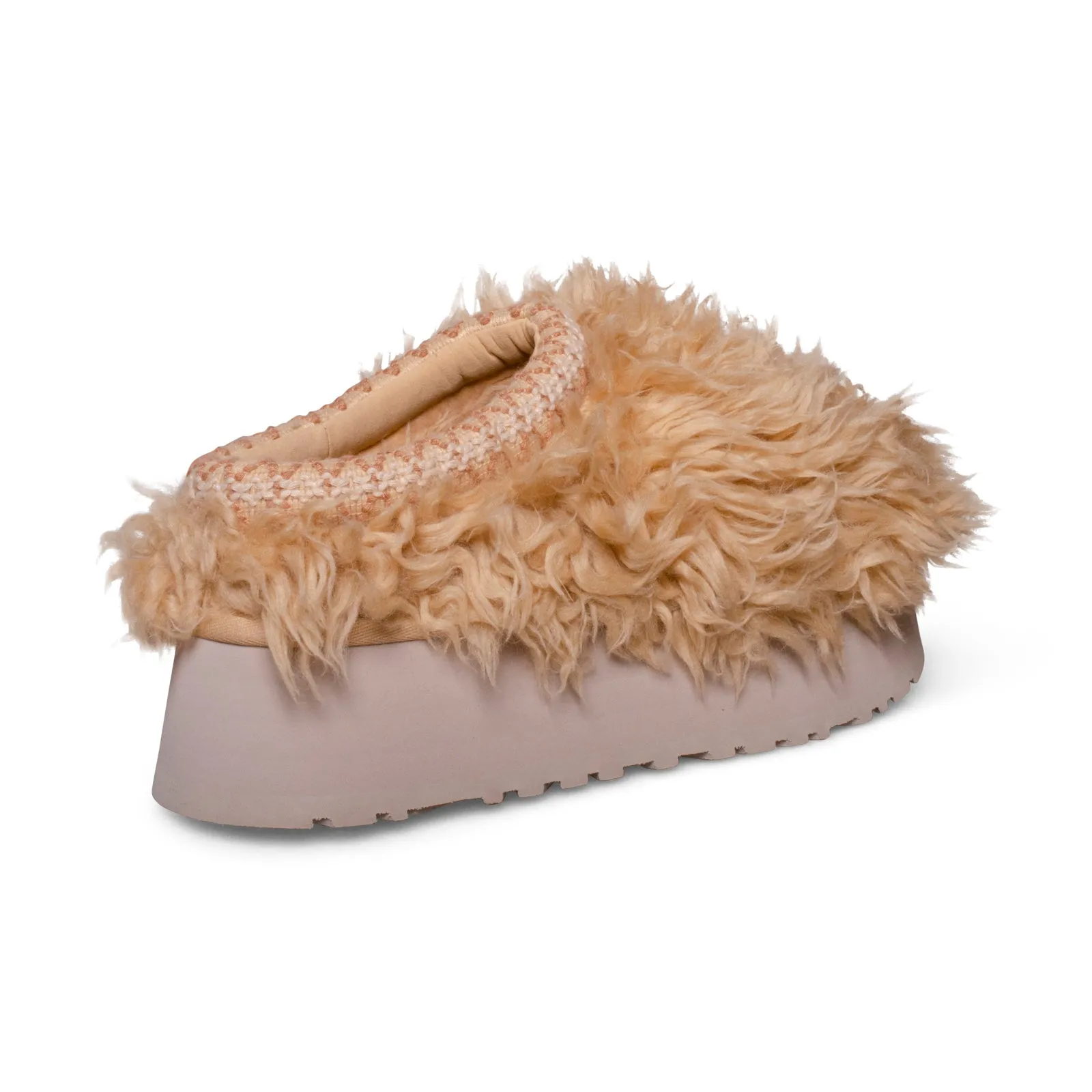 UGG Fluff Momma Sugar Tasman Oat Slippers - Women's: UGG Fluff Slippers for Women