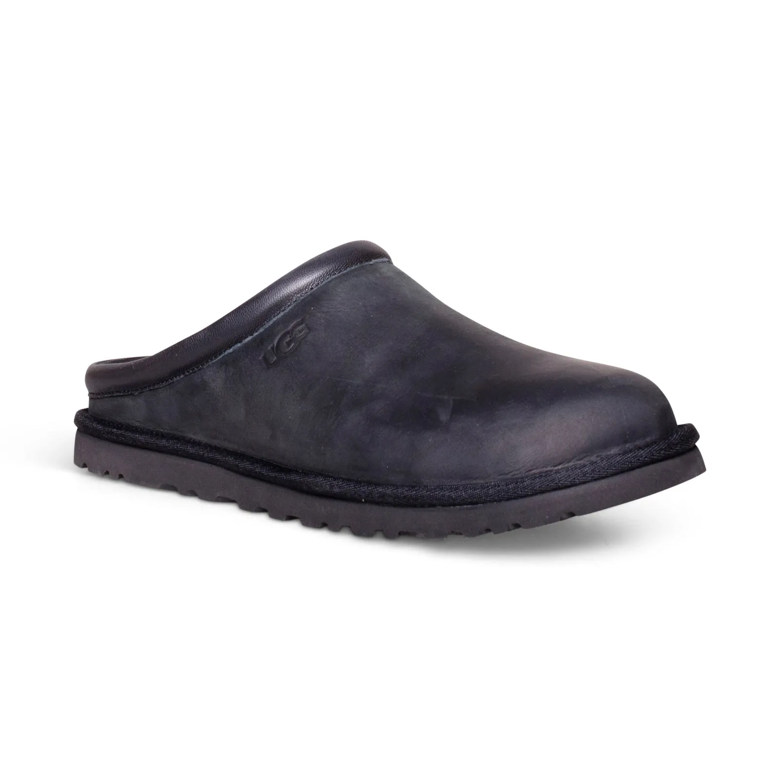 UGG Men's Black Classic Clog Slippers