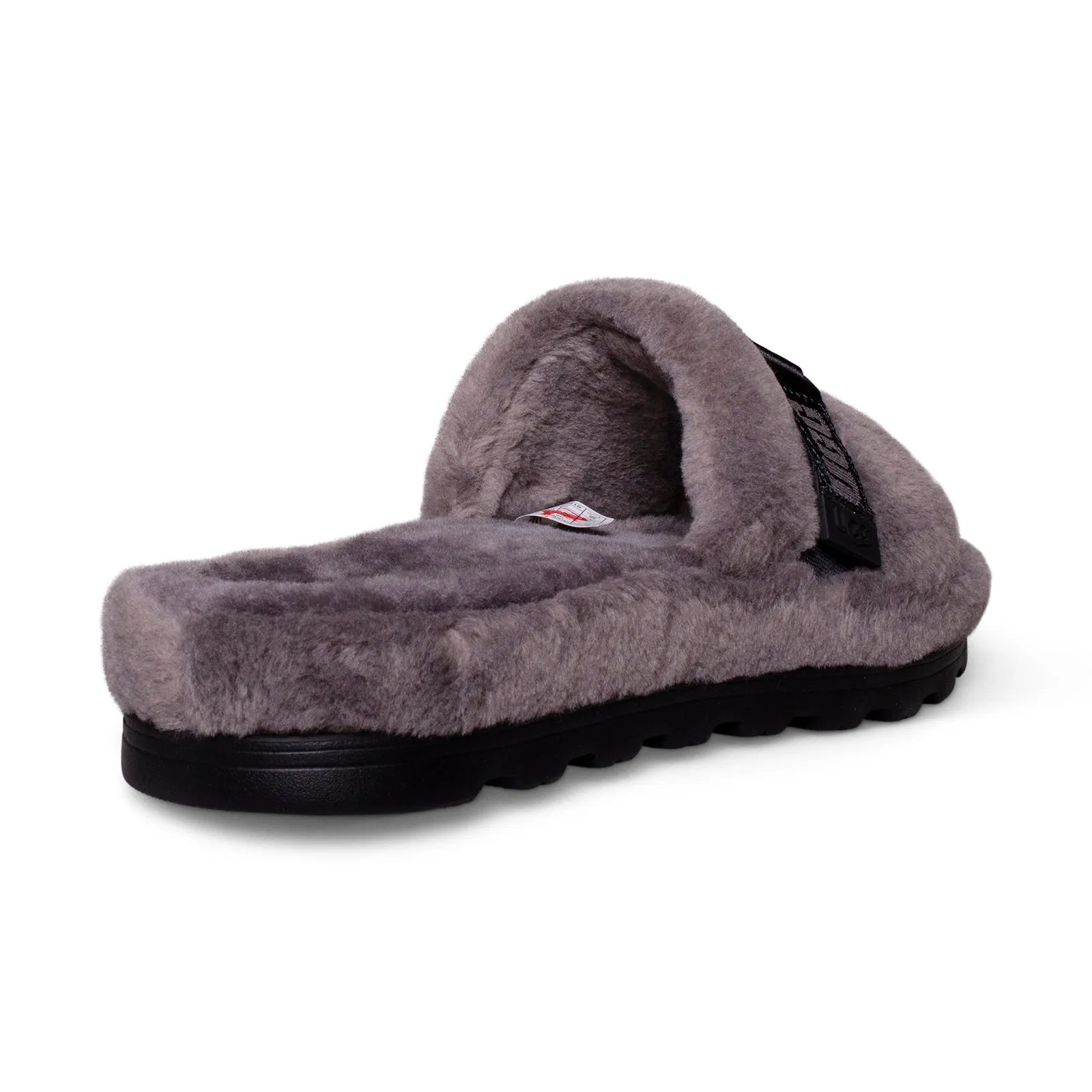 UGG Men's Charcoal Fluff Up Slippers