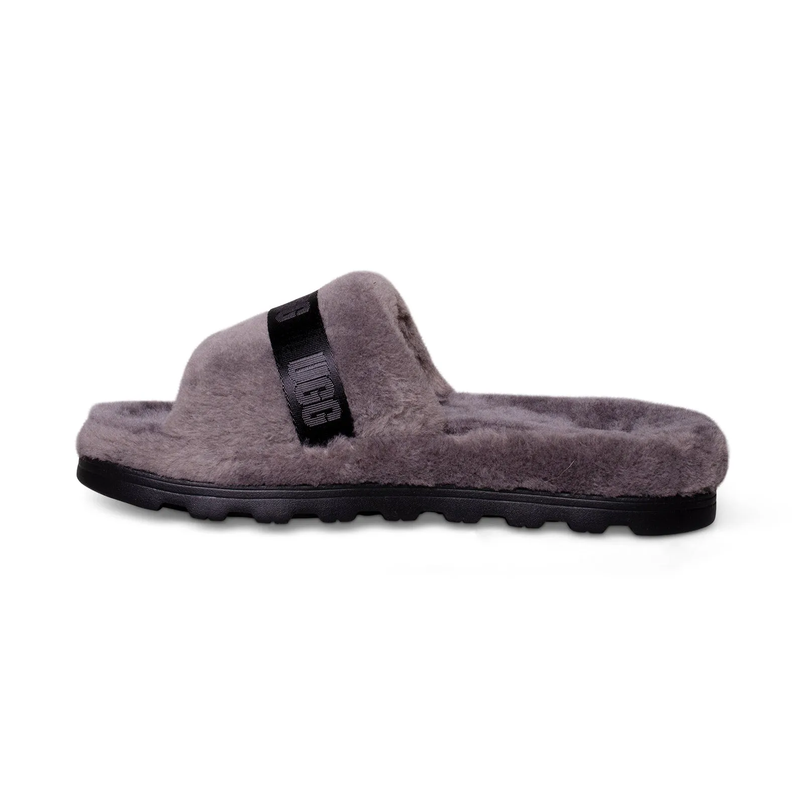 UGG Men's Charcoal Fluff Up Slippers