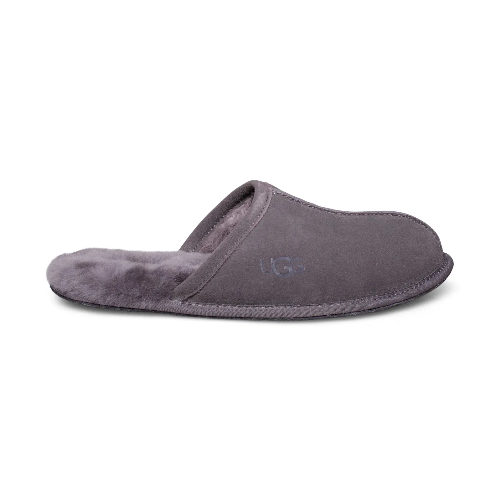 UGG Men's Clay Grey Scuff Slippers