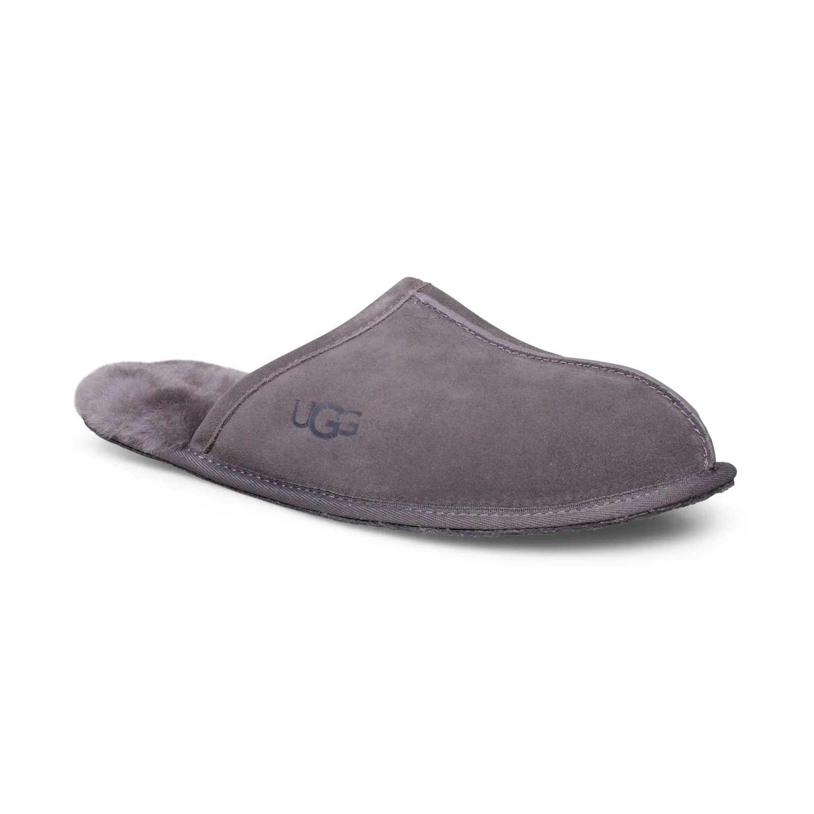 UGG Men's Clay Grey Scuff Slippers