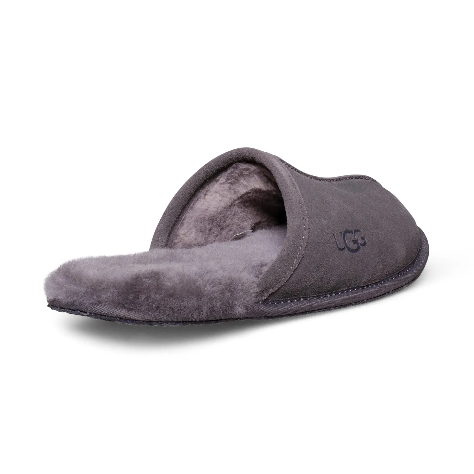 UGG Men's Clay Grey Scuff Slippers