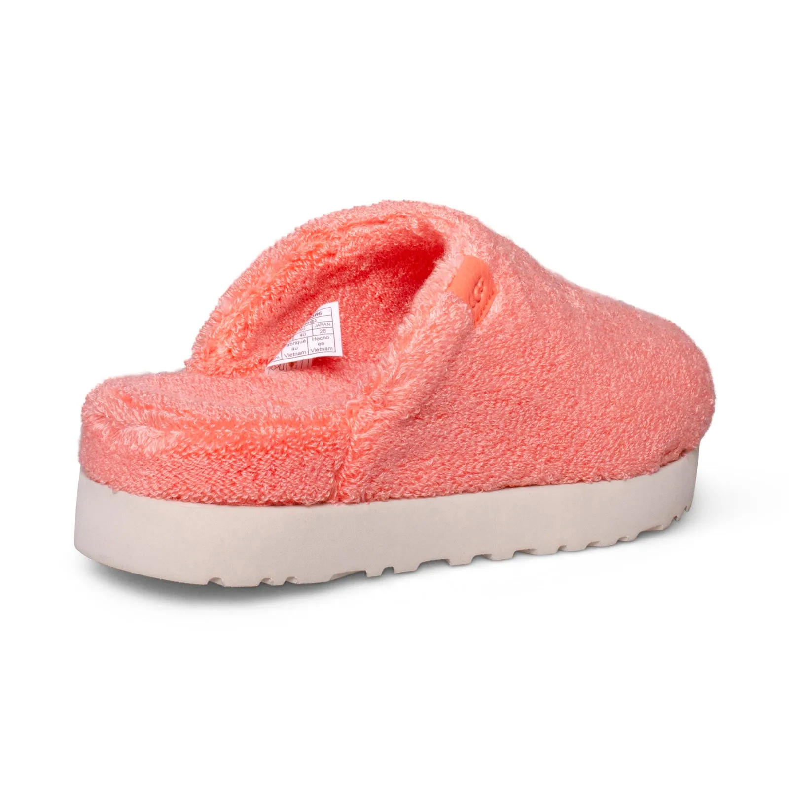 UGG Pink Blossom Terry Fuzz Sugar Slippers for Women