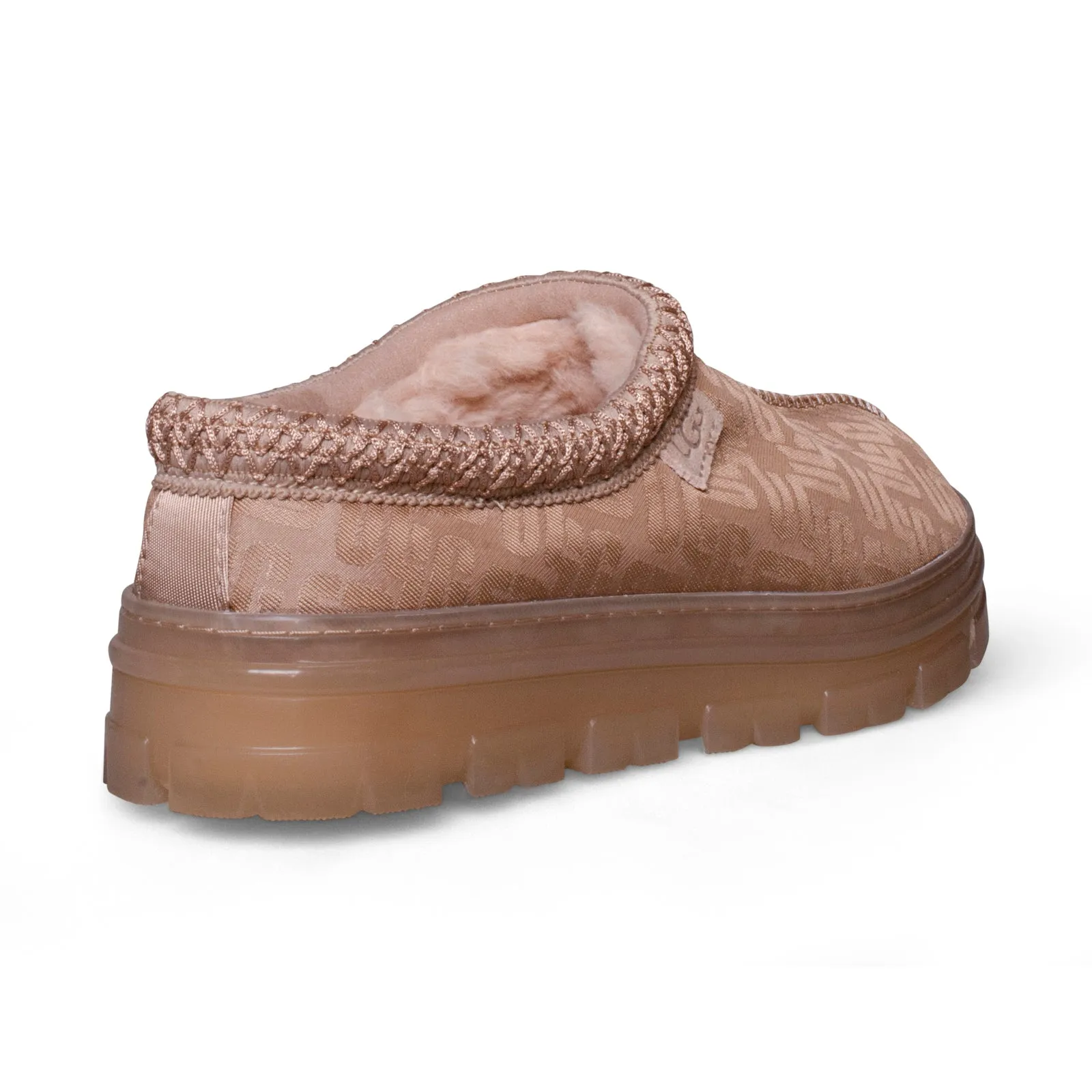 UGG Tasman Monogram Women's Slippers - Tan Grey