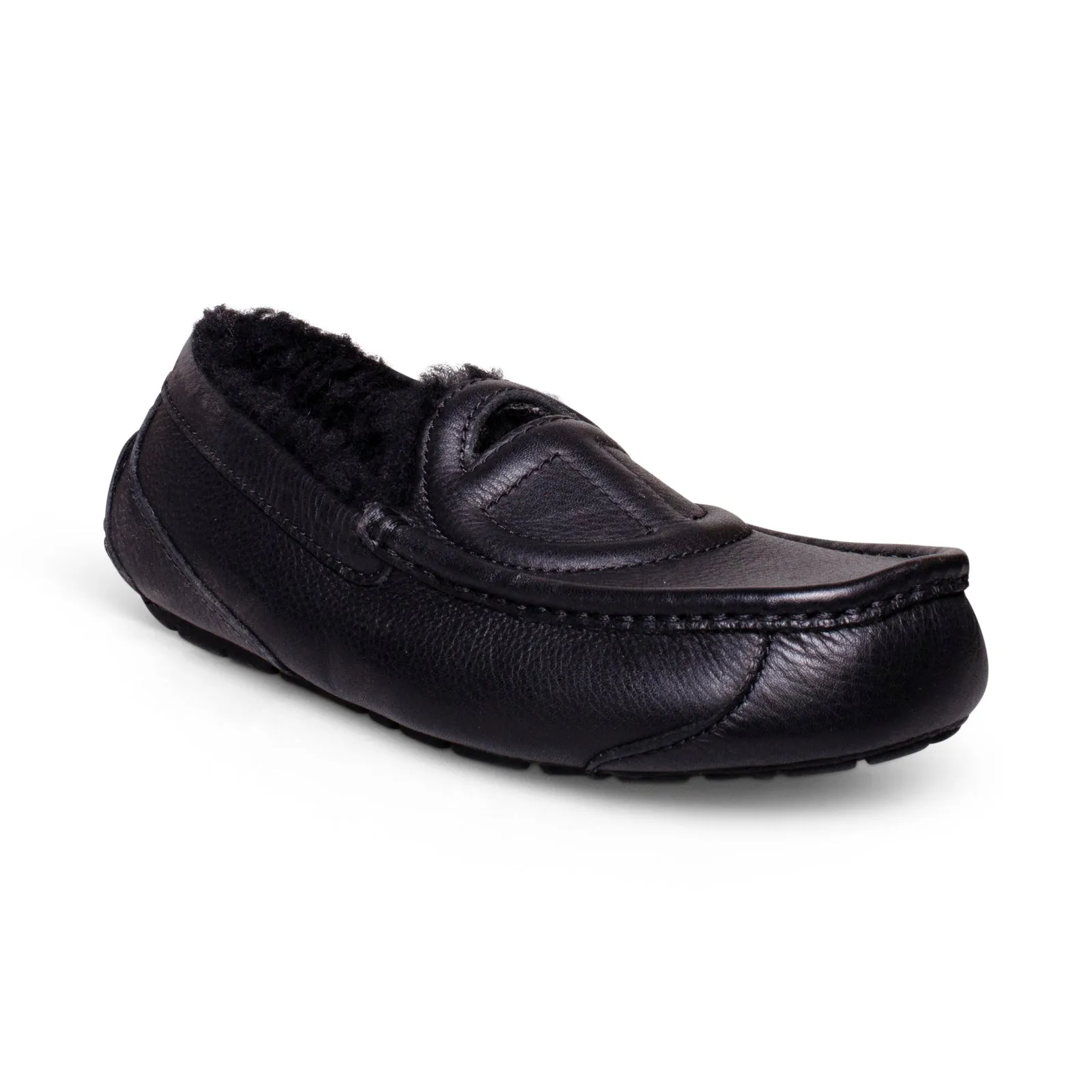 UGG Telfar Logo Loafer Black Slippers Men's